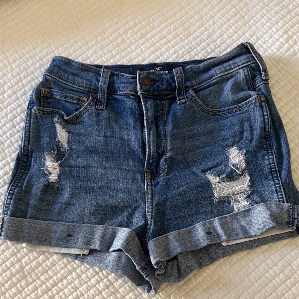 Hollister Distressed Jean Shorts